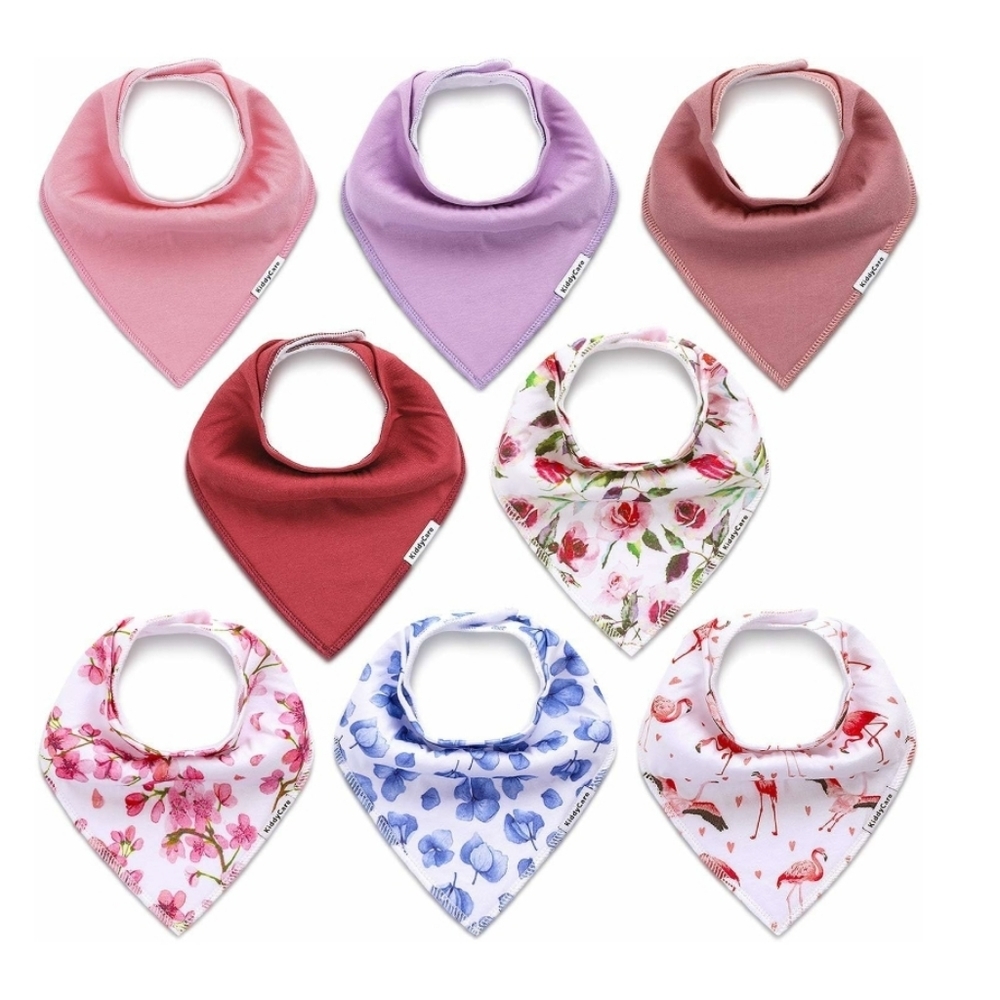 Soft Waterproof Baby Bibs for Girls and Boys